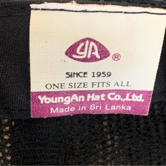 Vintage HKD 1/2 Racing Peasticks Kentucky Mesh Trucker Hat Youngan - Picture 6 of 6